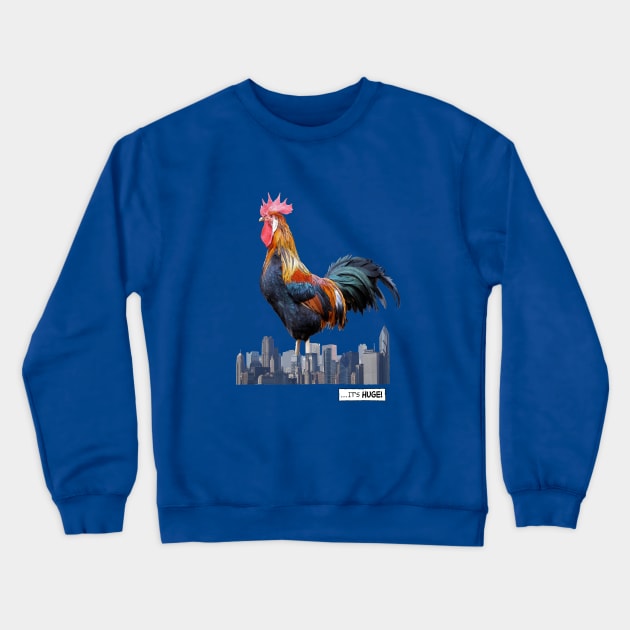 A huge cock. Crewneck Sweatshirt by LAZYJStudios